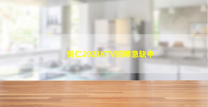 铜仁2023KTV招聘急缺中